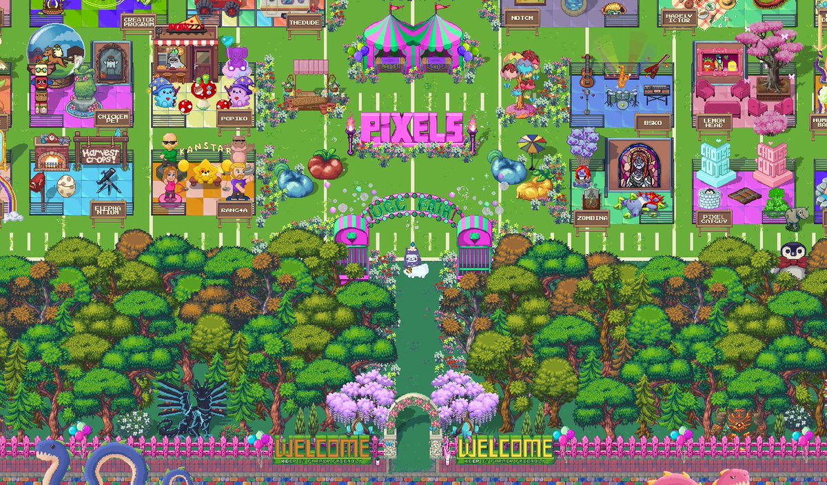 MISTERNINE_X's tweet image. 🎉 PixelsUGCFair is LIVE!
🎨 Explore 1,500+ UGCs at the Football Field
🛍️ Browse, admire &amp;amp; shop your faves
📸 Post w/ #PixelsUGCFair + tag @pixels_online for a chance to win a mystery NFT avatar
🕵️ Join Creator Hide-and-Seek!
⏰ Ends Aug 4 — don’t miss out!