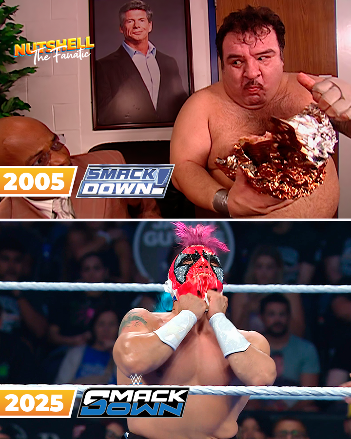 20 años después, la Dinastía Alvarado vuelve a pisar #SmackDown 💖

En 2005, fue Super Porky quien llevó su carisma a WWE. Hoy, dos décadas más tarde, su legado regresa a la marca azul con su hijo: Psycho Clown. 🤡🔥