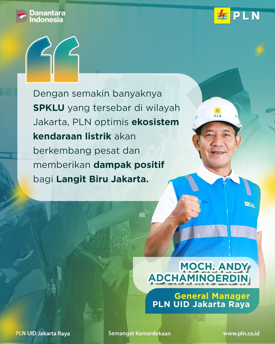 SahabatPLNJkt's tweet image. PLN UID Jakarta Raya ajak Forkopimda Jakarta Timur cobain langsung isi daya kendaraan listrik di SPKLU Ciracas.
Hasilnya? Gak ribet sama sekali.

Cukup buka PLN Mobile, scan QR, atur daya, dan isi!

#PLNDisjaya #SPKLU #EVCharger #PLNMobile #TransisiEnergi #LangitBiruJakarta