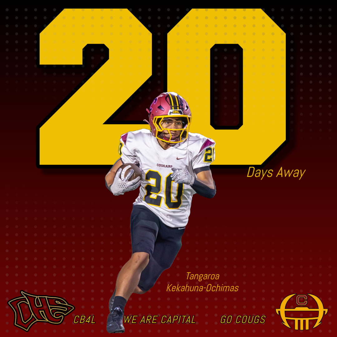 20 Days Until Kickoff! <a href="/TangaroaKO/">Tangaroa Kekahuna Ochimas</a>