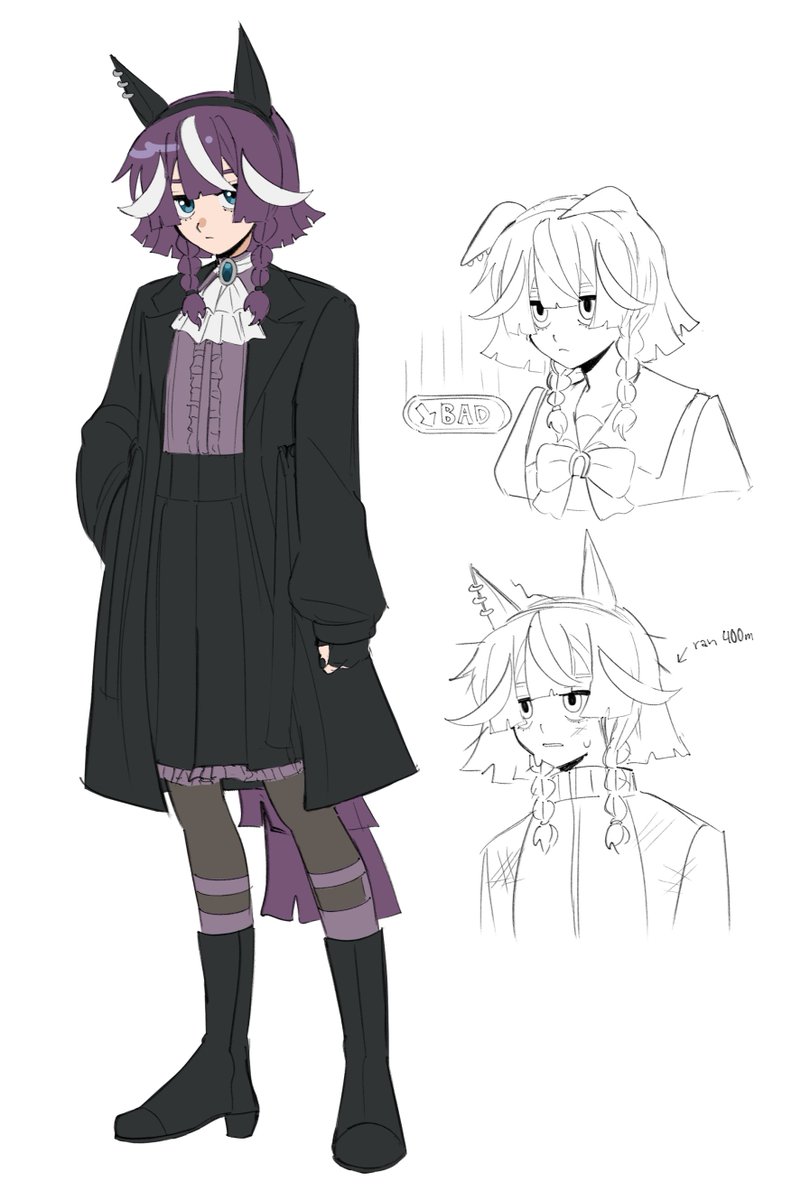 i made an uma sona they're going to fail training 12 times in a row
