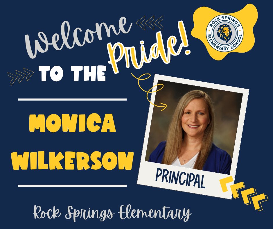 And a huge welcome to the Pride to Ms. Wilkerson. We are so excited to have you at RSE!  #WeAreRSE