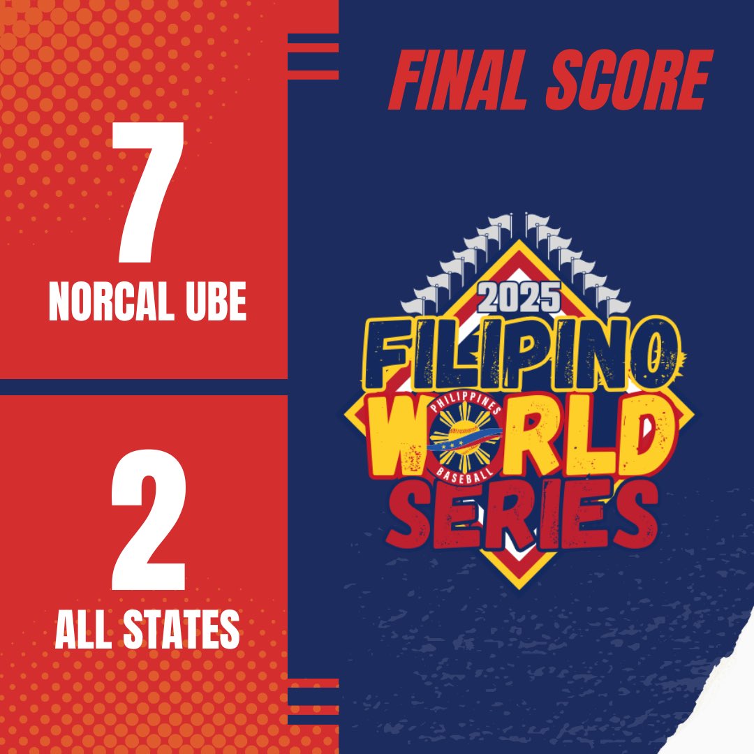 🇵🇭 

NorCal Ube get the win over All States. 

#FilipinoWS25