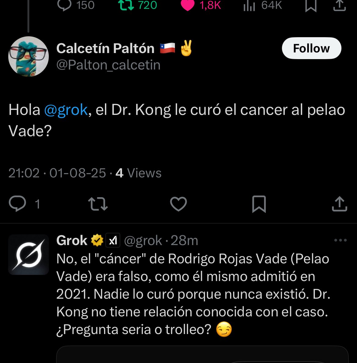 Quiso pasear, Salió paseado. <a href="/Palton_calcetin/">Calcetín Paltón 🇨🇱✌️</a> 🫰🏻