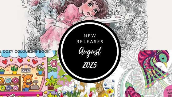 Check out all the great #newcoloringbooks being released in August PLUS a few more to put on your wish list!  coloringqueen.net/coloring-books…