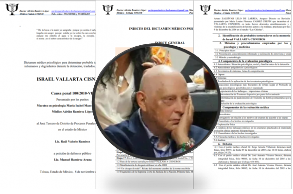 En el Protocolo de Estambul aplicado a Israel Vallarta Cisneros desde 2016 y judicializado como prueba en 2017, se menciona en 22 ocasiones a Eduardo Margolis Sobol como uno de sus perpetradores de #tortura.
El empresario, proveedor del gobierno federal en tecnología y blindaje,