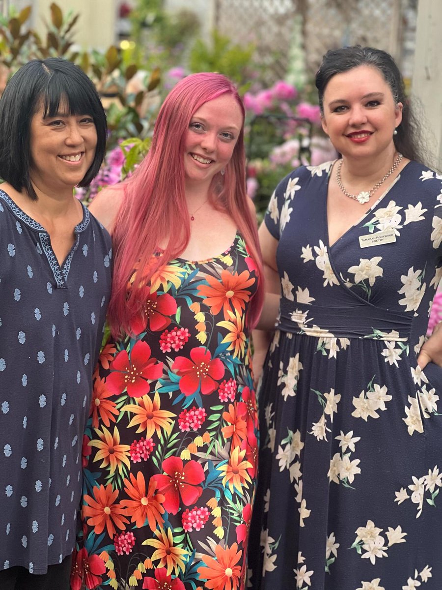 Our Poetry in Bloom event at Bainbridge Gardens was overwhelmingly beautiful.  It’s such a blessing to have wonderful people in our lives who make this world a better place through our gifts. 

#BainbridgePoetry 
@bainbridgegardens 
@makaelaspoetry 
<a href="/tamrmint/">Rockwood</a>  
<a href="/benr/">Ben Rockwood</a>