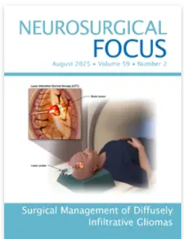 Be sure to check out our latest article which graces the cover of the current Neurosurgical Focus issue.