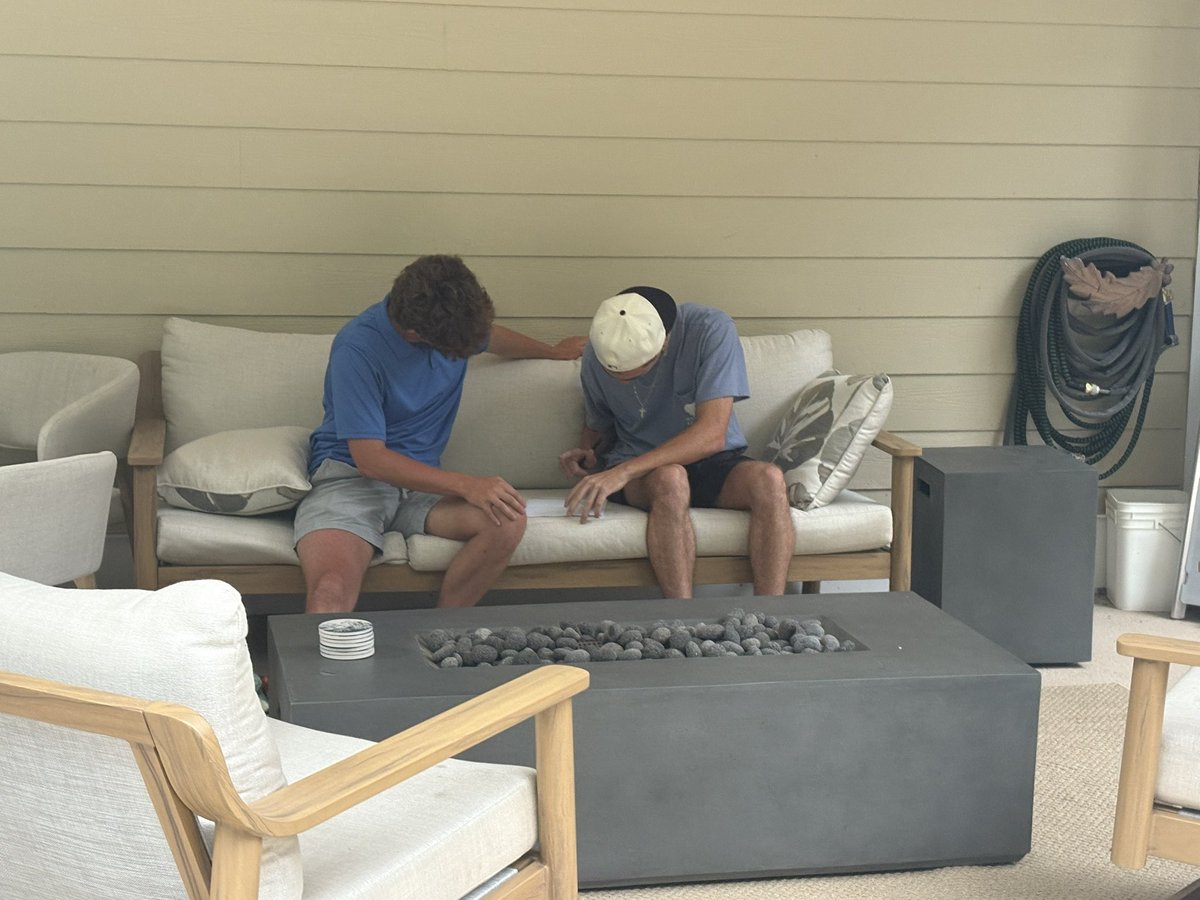 Lots of strategy and discussion going on during draft night, as well as getting to meet a new Turnipseed!