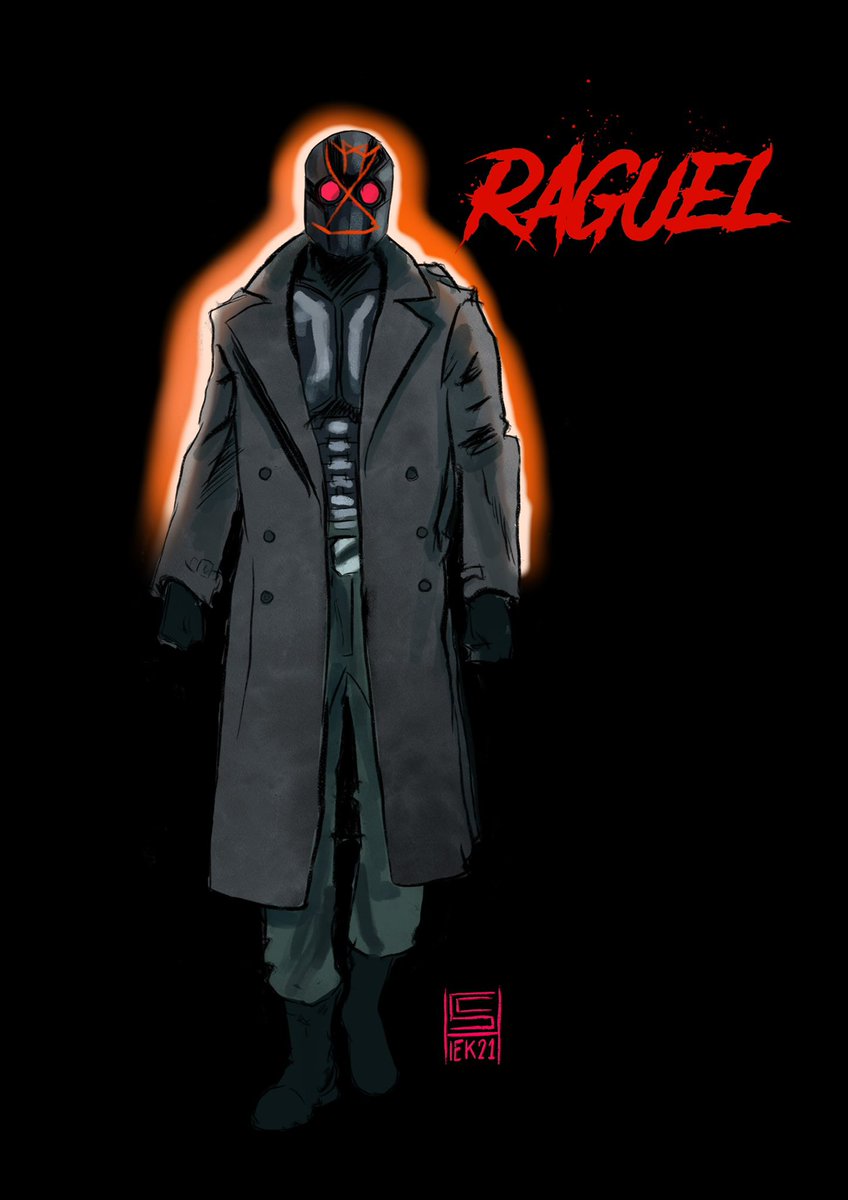 schiekapedia's tweet photo. Just dropped a #promo piece for Saint Raguel, a #webcomic done in 3 page installments over on @hyperepics. Written by @armondboudreaux &amp; arted by Yours, Truly. 

#comics #makecomics #art #artist #artwork #saintraguel 

https://t.co/x4KfFbemoZ https://t.co/p5lWdbIaUD
