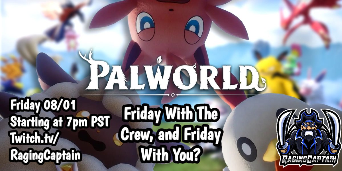 Want to play?
#Palworld #FridayVibes #gaming #twitchstreamer