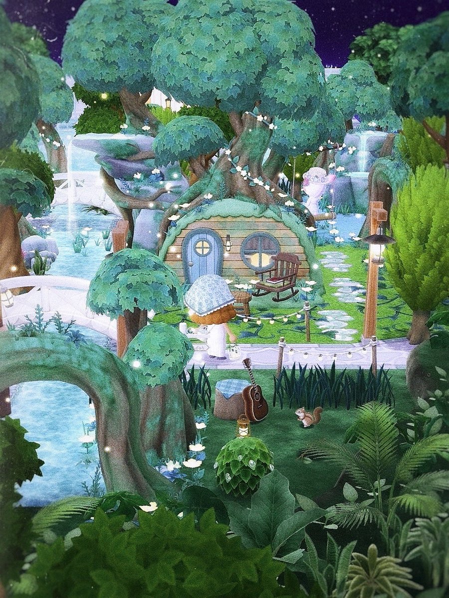 Night walk🌳🌿

#ポケ森　#ポケ森レイアウト #acpc