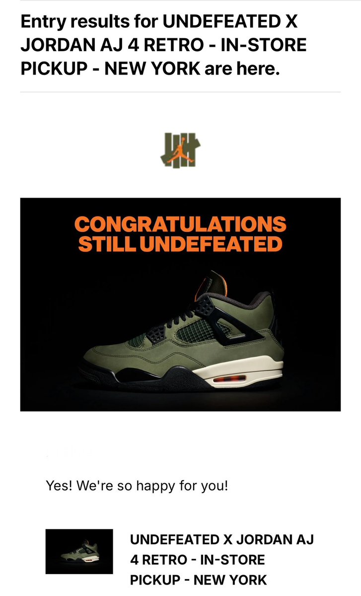 enc1206's tweet photo. Hype and thankful for the 2 grail’s. Sneaker God is with me this week! 👏👏👏 @UNDEFEATEDinc @EQLofficial  @Nike https://t.co/npnbWe3SNC