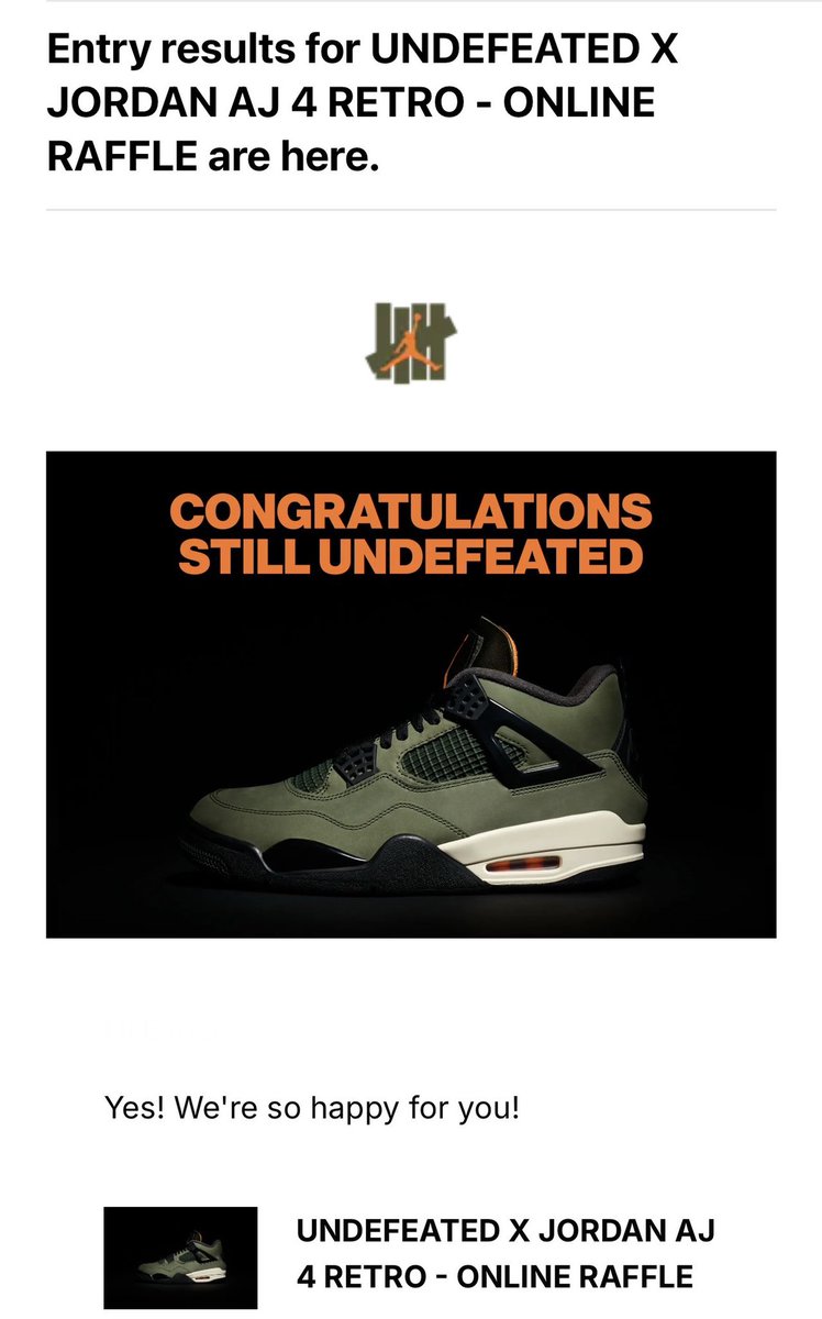 enc1206's tweet photo. Hype and thankful for the 2 grail’s. Sneaker God is with me this week! 👏👏👏 @UNDEFEATEDinc @EQLofficial  @Nike https://t.co/npnbWe3SNC