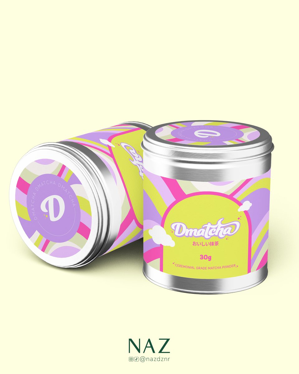 من الفكرة للتغليف صممت باكيجنق براند DMatcha بروح مرحة ولطيفة، تعكس تجربة ماتشا خفيفة ومبهجة 🍵💚
وش رأيكم بالنتيجة؟ ✨
#ماتشا #هوية_بصرية #هوية_تجارية #براند_ماتشا #بكجينق #explore #viral <a href="/DlelDes/">دليل المصممين 𝕏 #دعم</a>