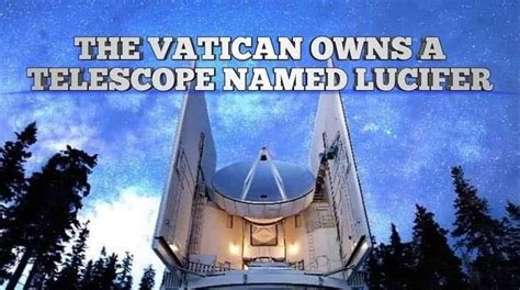 <a href="/SpiritualSF_17/">SpiritualStreetfighter 17</a> 🔥 [L.U.C.I.F.E.R.] — THE TELESCOPE OF THE BEAST 🔥

Why the [VATICAN] Built a Stargate Surveillance System to Watch the Return of the “Gods”

✝️“And no wonder, for even Satan disguises himself as an angel of light.” —2 Corinthians 11:14✝️

[THEY] didn’t name it by accident.