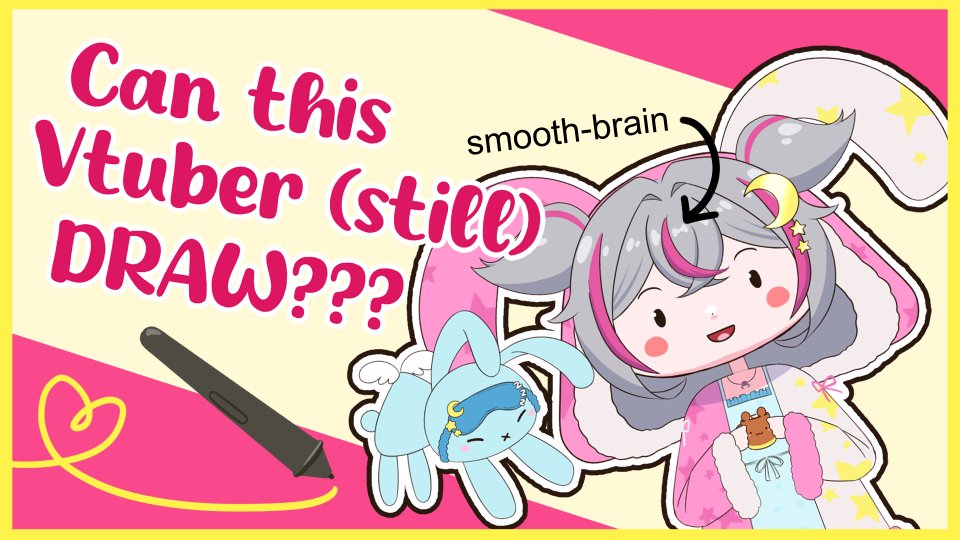 Hi everybuddy~! I'm finally back and streaming! Watch me struggle how to draw &amp; see if the Vtuber model I made in 12 hours explodes!

twitch.tv/purena_plays