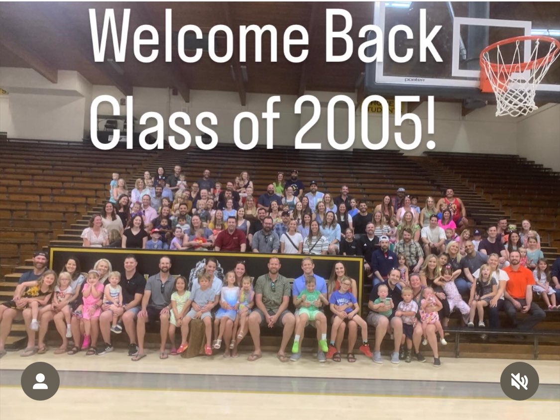 Warriors! A record breaking showing from the Class of 2005! It was great to see so many Warriors with their families today. The Class of 05 takes me back my very first years in a classroom and coaching. They’ve always had a special place in my heart. 
#OnceAWarriorAlwaysAWarrior