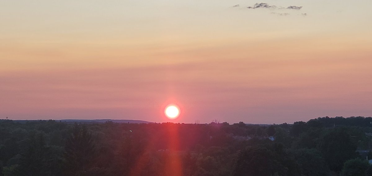 jacquesLeStrap1's tweet image. Today&apos;s #Sunset from Brampton, Ontario, Canada  #keepitsmooth