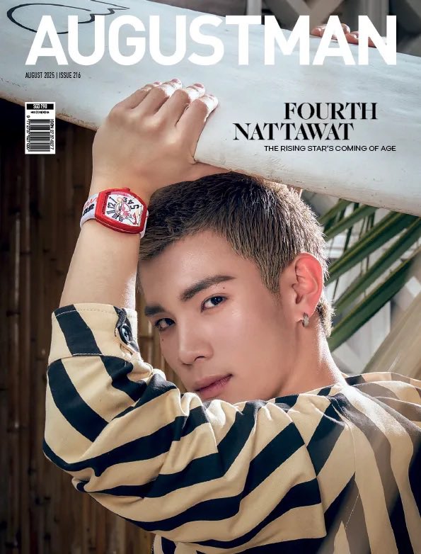 FourthOfficiall's tweet image. Fourth Nattawat Is Finally Coming Of Age✨
‘โฟร์ท ณัฐวรรธน์’ บนปกนิตยสาร AUGUSTMAN

ฝากทุกคนจิ้มลิ้งค์เข้าไปอ่านบทความกันเยอะๆน๊า🫶🏻
🔗 augustman.com/sg/covers/four…

@tawattannn @FranckMuller
#FranckMuller #FR2NCK
#Fourthnattawat #โฟร์ทณัฐวรรธน์
