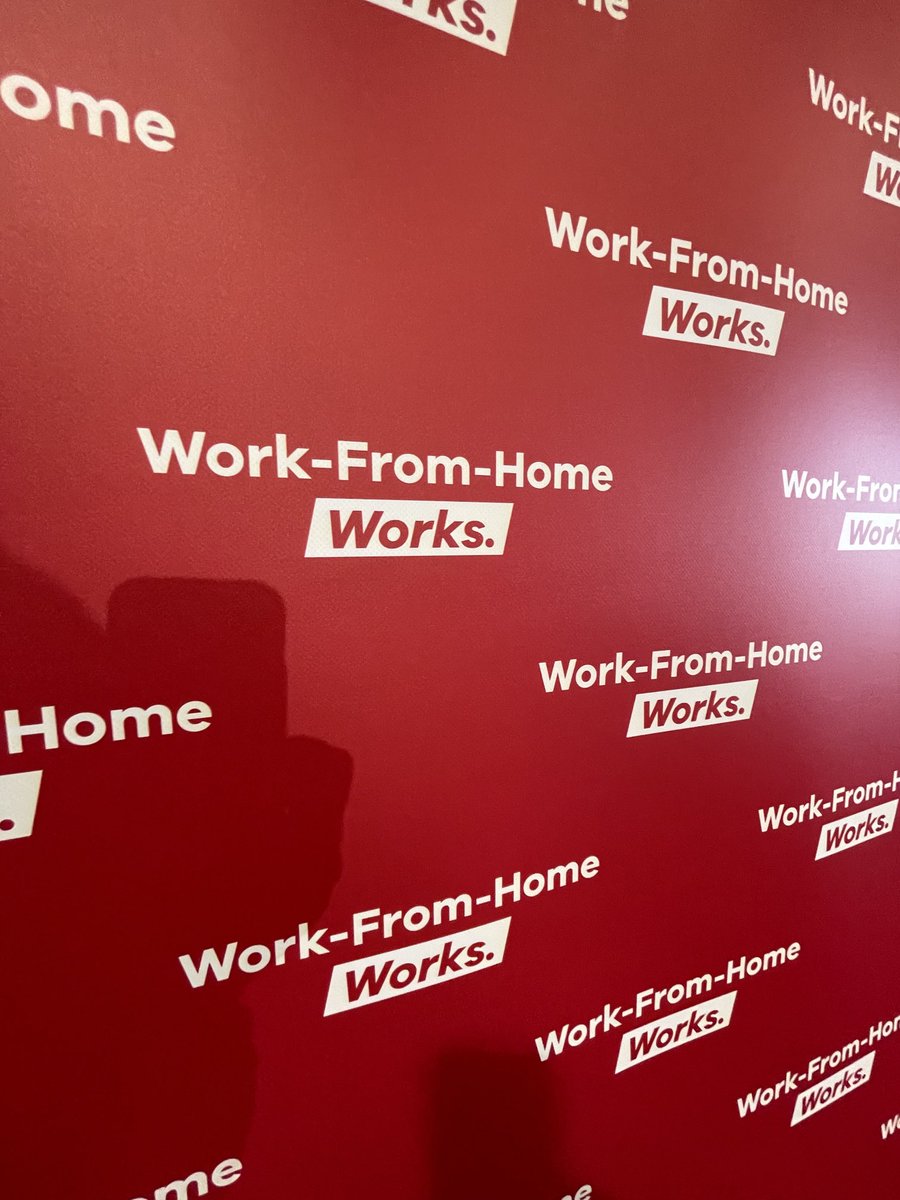 New banner slogan deployed for Premier’s announcement of new legislation to enshrine flexible work arrangements.
