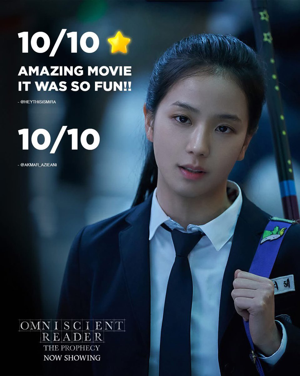 GSCinemas's tweet image. 🎬 Everyone in Malaysia is raving about #OmniscientReaderTheProphecy! 😍🔥
Have you watched it at GSC yet? 👀

Don’t keep our beloved cast waiting — grab your tickets now and experience Korea’s No.1 blockbuster the way it was meant to be seen! 💥🍿

#OmniscientReader…