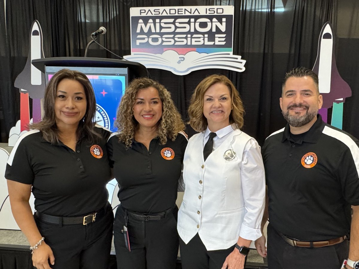 engarza12's tweet photo. Mission Possible! We are ready for lift off! 2025-2026 is going to be Extraordinary. Filled with Opportunities and Excellence! Let's go PISD! @lorenarojo @PasadenaISD_TX #ThisIsLFSmith https://t.co/tzWQKJUqyx