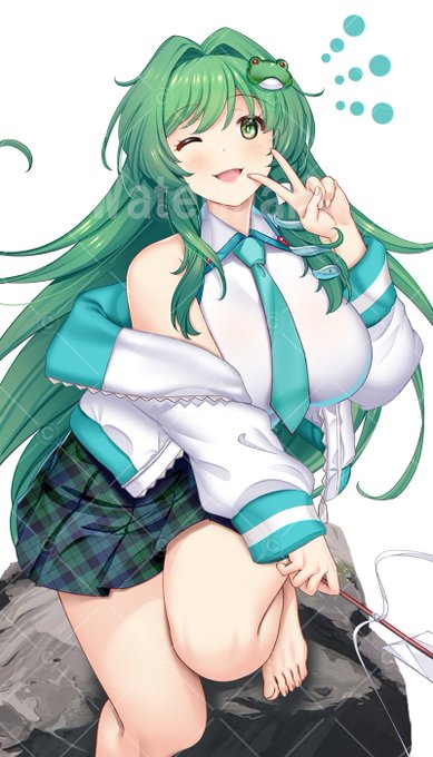 #東風谷早苗 蛇年なのです(^^)v 