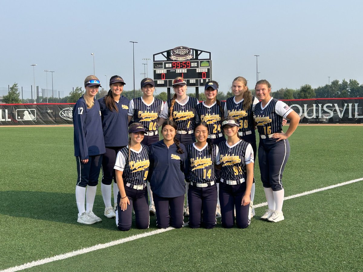 New Lenox Lightning ST (@nllightningst) on Twitter photo 8/1/25
PGF Midwest Regionals (bracket)
•Chloe Kinkade 5H/2-2B/HR
•Kaylea Armstrong 4H
•Casey Twietmeyer 3H/3B
•Mia Balta 3H/2B - 12in/13K
•Samira Matarieh 3H/2B
<a href="/C_Kinkade10/">Chloe Kinkade</a> <a href="/kayleaarmstrong/">kaylea armstrong</a> <a href="/CaseyTwietmeyer/">Casey Twietmeyer</a> <a href="/mia_balta00/">Mia Balta</a> <a href="/samira_matarieh/">Samira Matarieh</a> <a href="/tagupSoftball/">tagup</a> 8/1/25
PGF Midwest Regionals (bracket)
•Chloe Kinkade 5H/2-2B/HR
•Kaylea Armstrong 4H
•Casey Twietmeyer 3H/3B
•Mia Balta 3H/2B - 12in/13K
•Samira Matarieh 3H/2B
<a href="/C_Kinkade10/">Chloe Kinkade</a> <a href="/kayleaarmstrong/">kaylea armstrong</a> <a href="/CaseyTwietmeyer/">Casey Twietmeyer</a> <a href="/mia_balta00/">Mia Balta</a> <a href="/samira_matarieh/">Samira Matarieh</a> <a href="/tagupSoftball/">tagup</a>