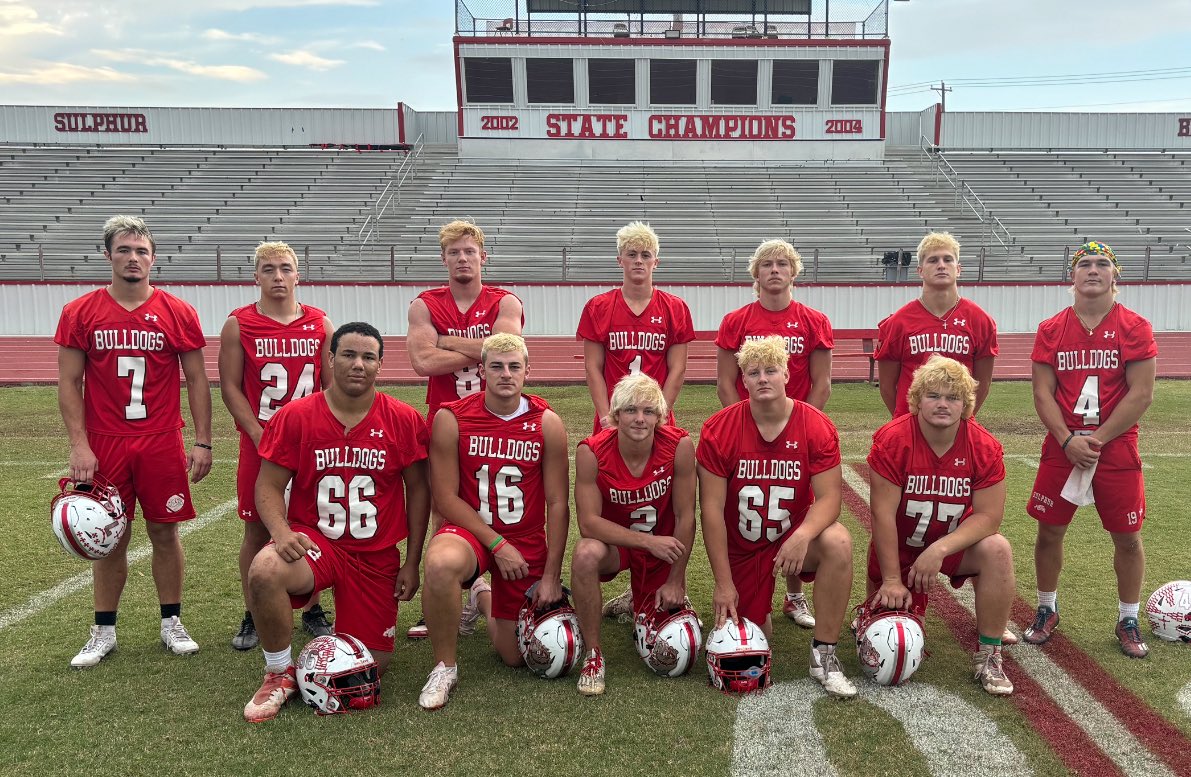 Fun Fact…
Off of last years starting defense:
10 out of 12 guys have signed or been offered/committed to play football in college 👀. (12 bc we had 2 defense packages) and 1 signed to wrestle in college! Wow…can’t wait for football to start! The bar was raised by the “24