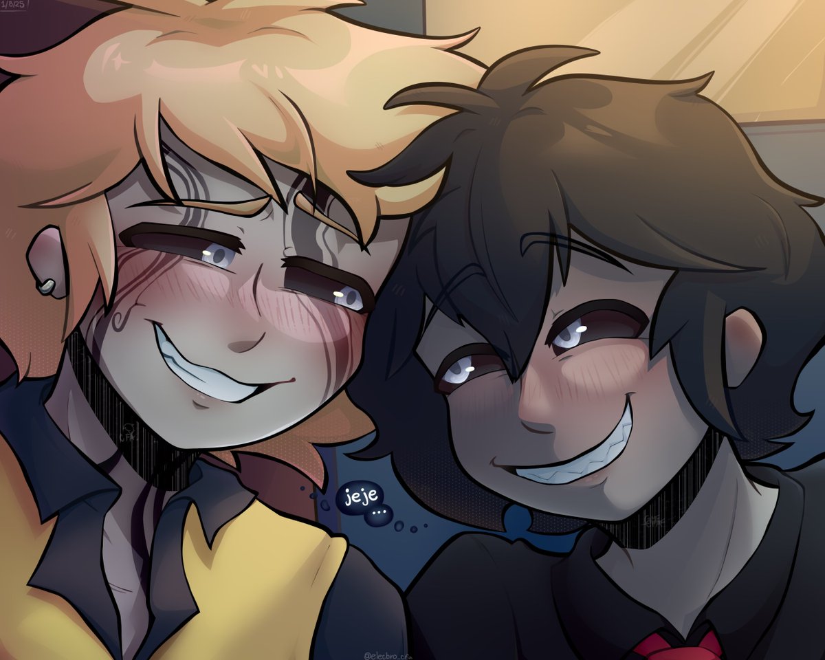 elecbro_cfa's tweet image. ¡Mi primer fanart #Goldfred XD espero les guste! (Y otra vez, feliz día del #Yaoi 🤍)
#RobloxFace #FredFnafhs #GoldFnafhs #FHS #FNAFHS #Roblox