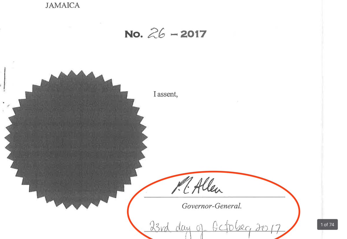 The PM in his application for permission to bring a claim for Judicial Review of the IC Report sought declarations (the constitutional ones were non starters as a litigant does not need permission to bring a constitutional action) that imo struck at the heart of Jamaica’s anti