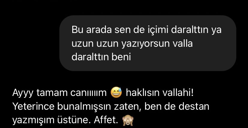 Uzun cümlelere dayanamıyorum kısa net cümleler lütfen🤝