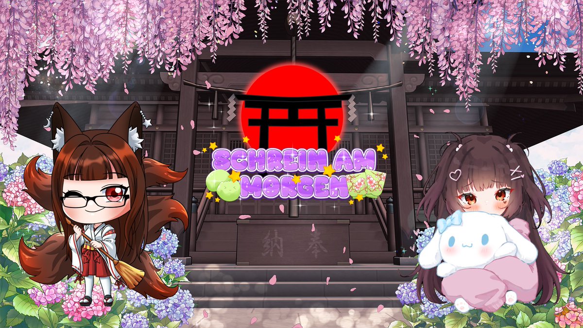 Hoshizuki 🏳️⚧️ | (Un-) Heilige Allianz (@hoshizukivt) on Twitter photo ⛩️Schrein am Morgen⛩️
Die 6. Folge von "Schrein am Morgen" steht an!
Sonntag um 09:00 Uhr öffnen sich die Tore zum Schrein und wir werden erneut den Tag mit einem comfy Morgen-Talk begrüßen ☀️
Diesmal wird die liebe <a href="/ChibipowerVT/">🩷Chibipower🩷</a> bei uns zu Gast sein!
Stellt euch also den ⛩️Schrein am Morgen⛩️
Die 6. Folge von "Schrein am Morgen" steht an!
Sonntag um 09:00 Uhr öffnen sich die Tore zum Schrein und wir werden erneut den Tag mit einem comfy Morgen-Talk begrüßen ☀️
Diesmal wird die liebe <a href="/ChibipowerVT/">🩷Chibipower🩷</a> bei uns zu Gast sein!
Stellt euch also den