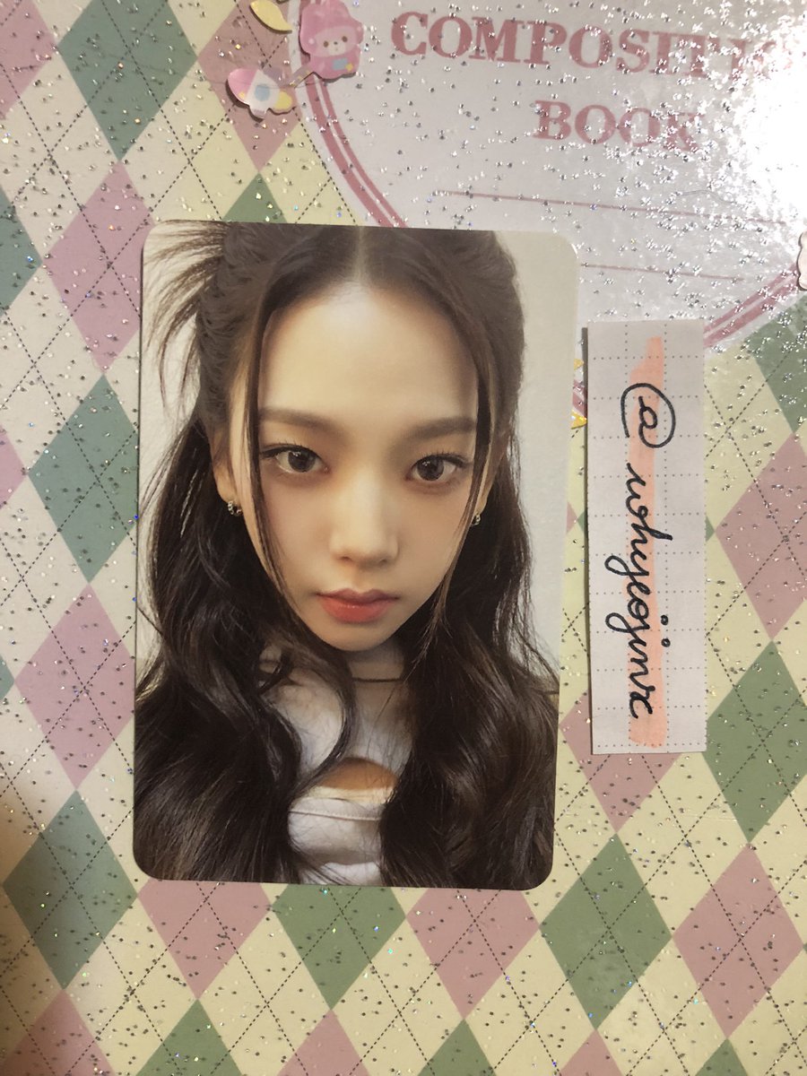 vendo/troco

🍙 karina sync: hyper line
⤑ R$20 + frete (a consultar por mini envios)
⤑ troco por minha wl da yeojin (loona / loossemble)

🏷️ aespa md pc tour karina ningning giselle winter photocard venda troca

feedbacks no fixado¡