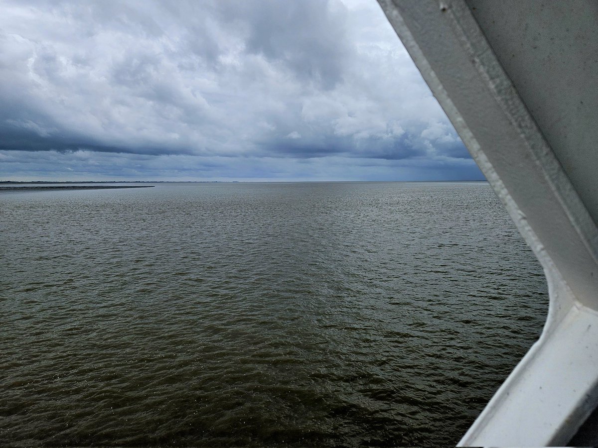 MaaikeWermer's tweet image. Lijnenspel en Hollandse luchten vanaf de veerboot. #Wagenborg #Ameland