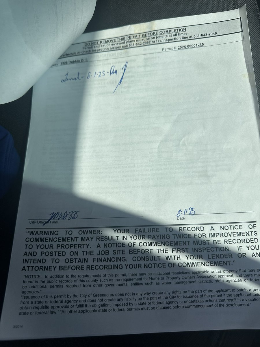 The Construction gods were kind to me today. All wins. Pool resurfacing is done and passed Inspection. Had a great meeting  with new customers, figured up the start date and signed the contract, which was the biggest contract for me to date. The 10 yard pour was a success and we