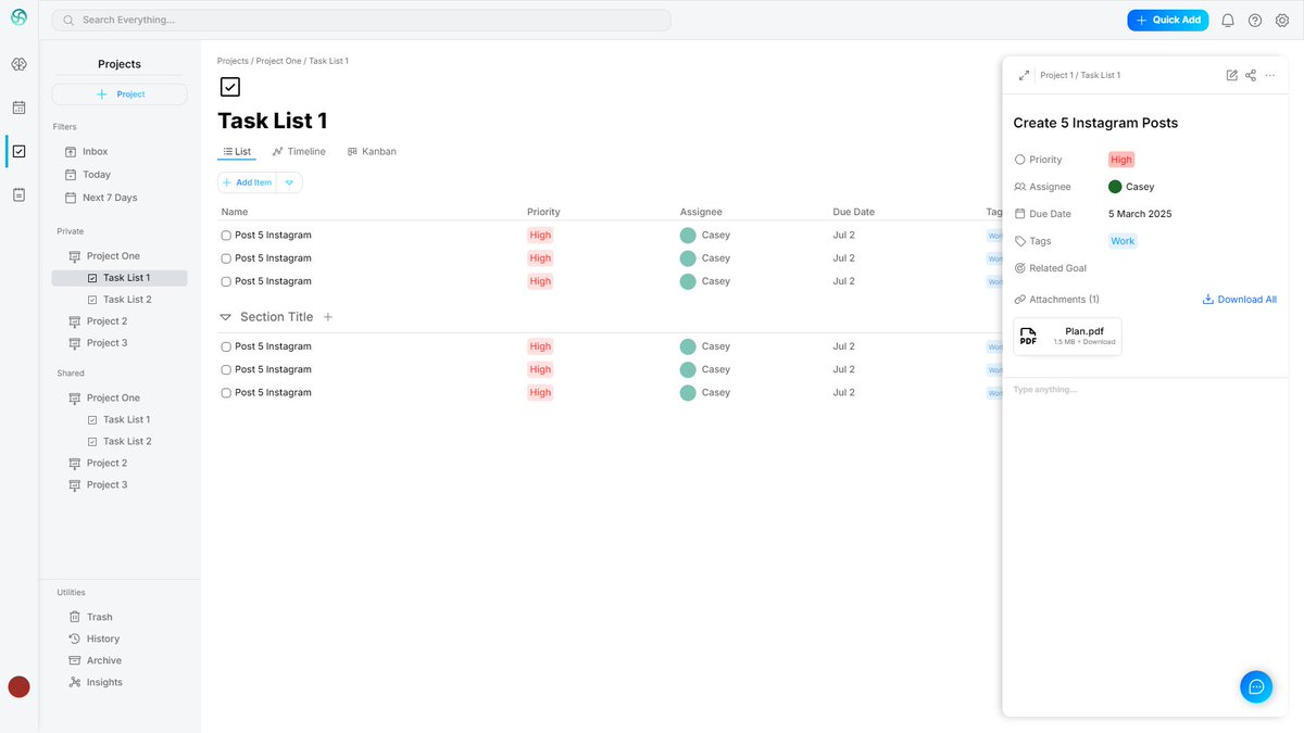 JoinSelfOS's tweet photo. Sneak peek at the SelfOS Task Manager.
Fast edits, clean structure, no fluff.
Your to-do list just got an upgrade.

#Productivity #TaskManager #SelfOS #FocusTools #FoundersBuilding #LifeOS #DesignPreview #BuildInPublic https://t.co/w7brT5SpJw