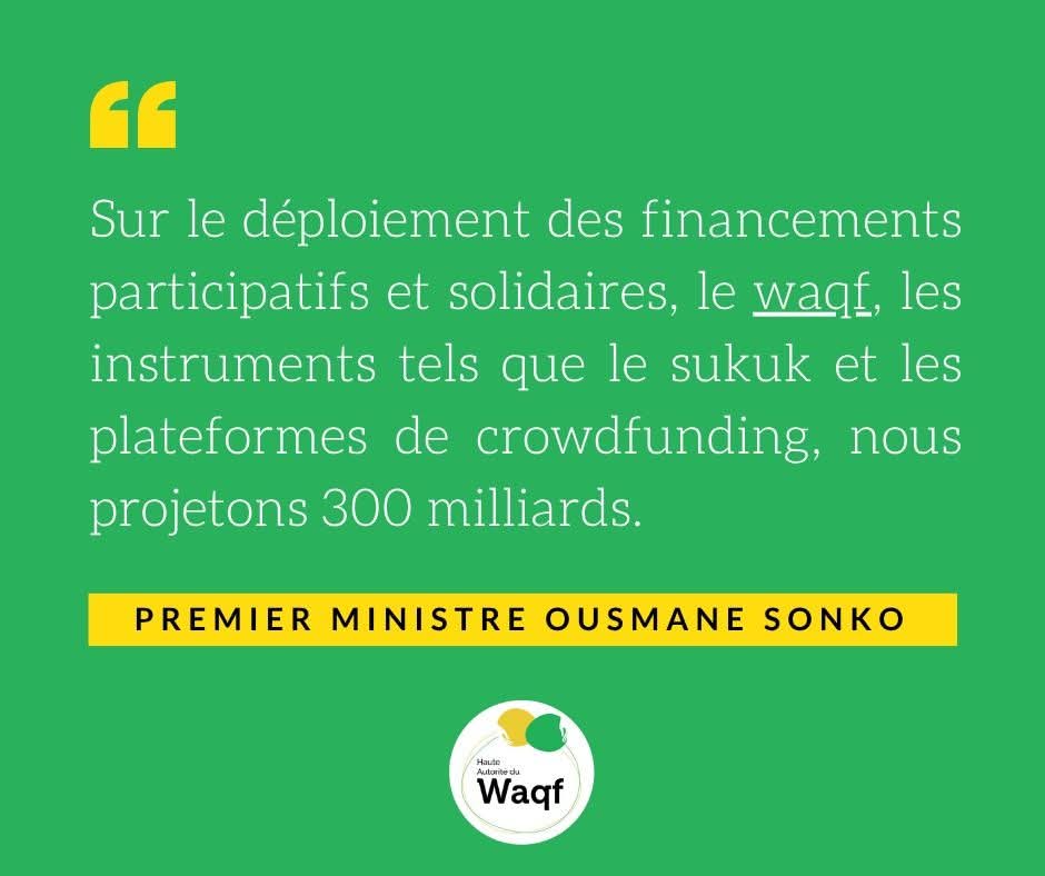 Haw_sn's tweet photo. Excellente nouvelle pour le 🇸🇳!

Le waqf devient un pilier du financement public innovant. Le PM Ousmane Sonko en fait un levier clé du Plan de redressement national.

La Haute Autorité du Waqf veut en faire l’acteur majeur du financement des politiques sociales. https://t.co/GUSXbl02fn