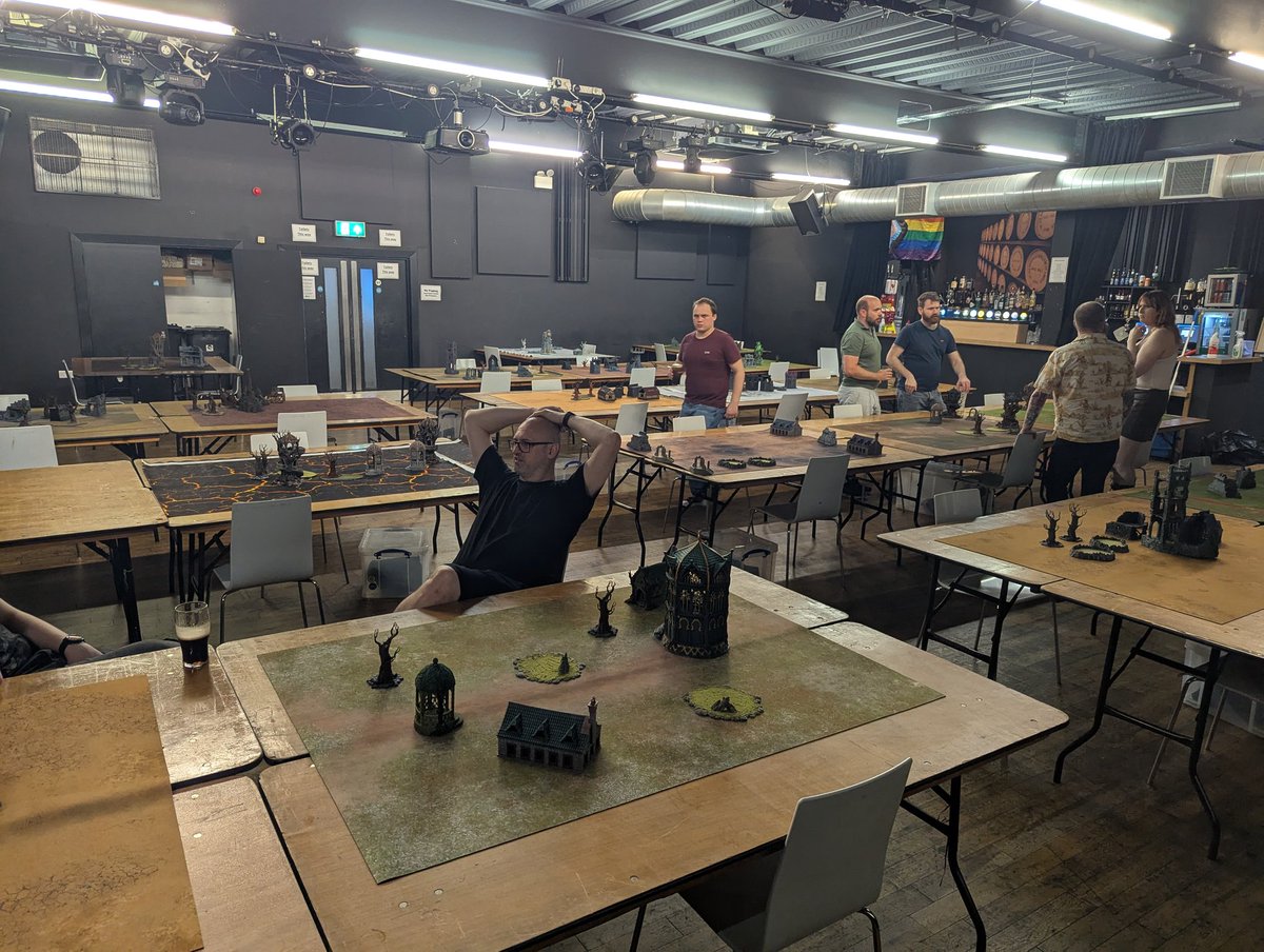 SaltMineGamesNI's tweet image. #NIGT setup and prep completed. See everyone tomorrow