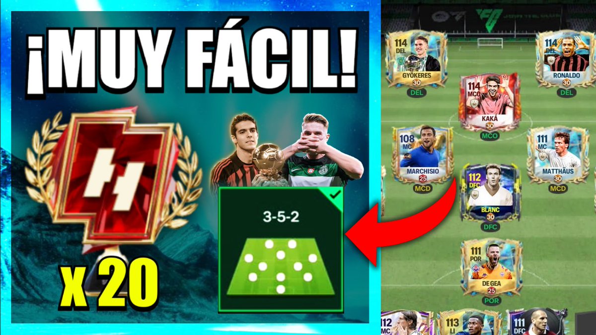 IRON JORCH2002 (@ijorch2002) on Twitter photo Nuevo video🌟
🧨 La ALINEACIÓN que TODOS usan para GANAR 20 ESTRELLAS en FC Mobile🤫
👉youtu.be/t9wZYlXWboU
Se agradece rt ❤️ <a href="/tutiofifa/">Tío Fifah 🇨🇴 🇵🇸 حرة</a> <a href="/totono97/">Totono FC🇨🇴</a> <a href="/JONALDINHOtm/">JONALDINHO90™</a> <a href="/Luis22FM/">Mr.LG</a> <a href="/JoseAlep1/">PALLADINO</a> <a href="/legas1710/">L E G A S</a> Nuevo video🌟
🧨 La ALINEACIÓN que TODOS usan para GANAR 20 ESTRELLAS en FC Mobile🤫
👉youtu.be/t9wZYlXWboU
Se agradece rt ❤️ <a href="/tutiofifa/">Tío Fifah 🇨🇴 🇵🇸 حرة</a> <a href="/totono97/">Totono FC🇨🇴</a> <a href="/JONALDINHOtm/">JONALDINHO90™</a> <a href="/Luis22FM/">Mr.LG</a> <a href="/JoseAlep1/">PALLADINO</a> <a href="/legas1710/">L E G A S</a>