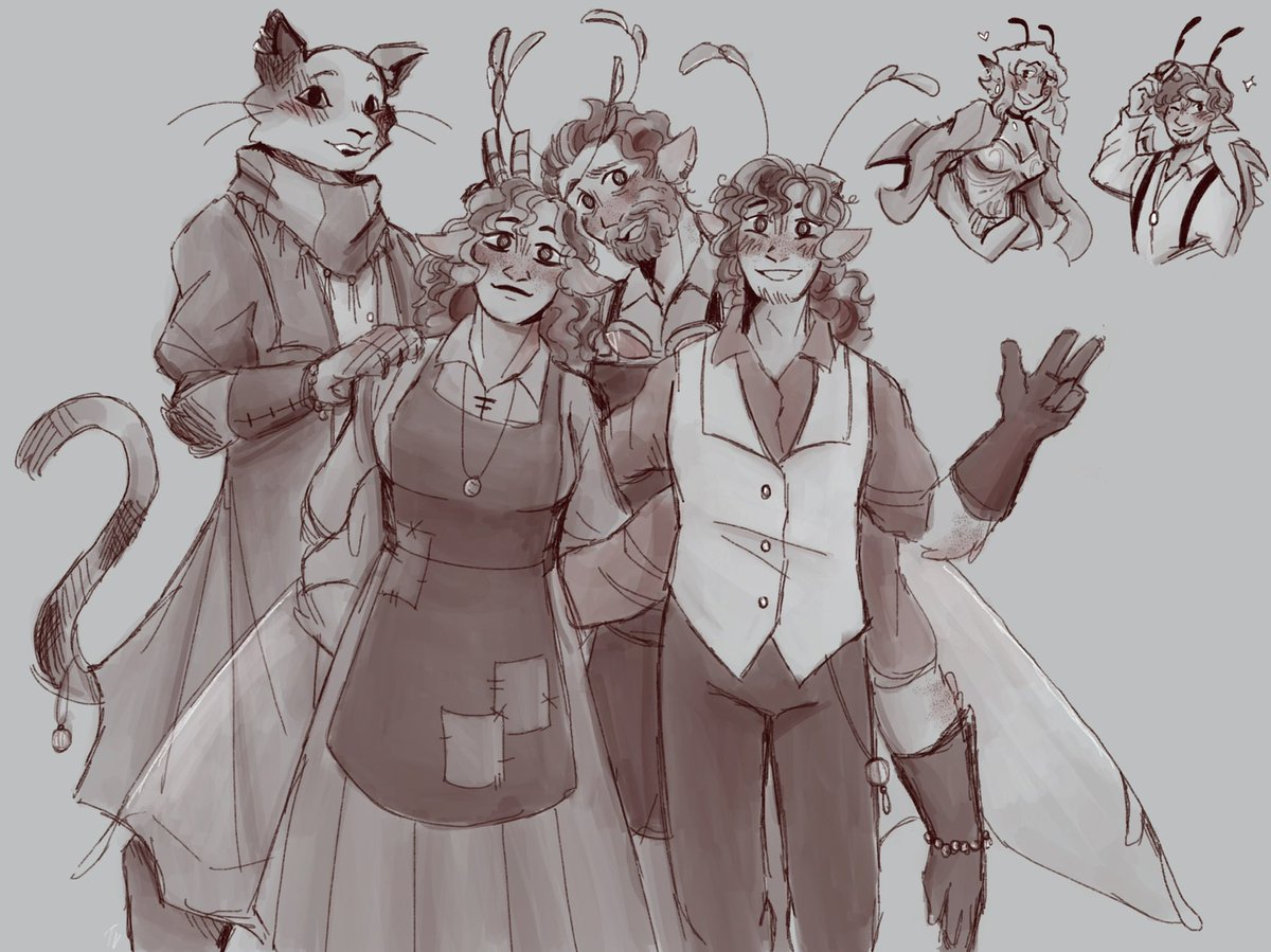 TV💛 (@teehee_vibes) on Twitter photo Sketch attack on <a href="/beetolbugs/">bugs ™ on bsky (COMMS OPEN)</a> of his bug boy and his family <3
#artfight2025 Sketch attack on <a href="/beetolbugs/">bugs ™ on bsky (COMMS OPEN)</a> of his bug boy and his family <3
#artfight2025