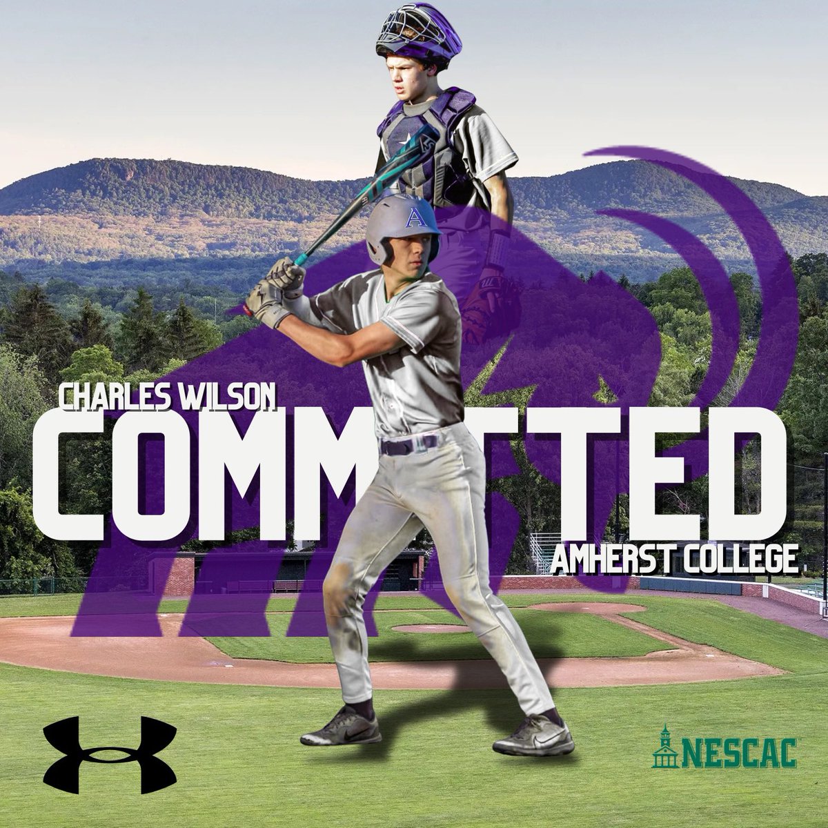 Charles Wilson (@scharlesw2026) on Twitter photo I am excited to announce my commitment to the admissions process at Amherst College! Thank you to my parents and all the coaches that have helped me through my journey. Go Mammoths! 🟣⚪️ <a href="/JPPyne/">J.P. Pyne</a> <a href="/KevinMurph20/">Kevin Murphy</a> <a href="/emdbaseball/">EMD Baseball</a> <a href="/coach_glass/">Keith Glasser</a> <a href="/elite_national2/">Elite National</a> <a href="/NOCABaseball/">NOCA Baseball</a> I am excited to announce my commitment to the admissions process at Amherst College! Thank you to my parents and all the coaches that have helped me through my journey. Go Mammoths! 🟣⚪️ <a href="/JPPyne/">J.P. Pyne</a> <a href="/KevinMurph20/">Kevin Murphy</a> <a href="/emdbaseball/">EMD Baseball</a> <a href="/coach_glass/">Keith Glasser</a> <a href="/elite_national2/">Elite National</a> <a href="/NOCABaseball/">NOCA Baseball</a>