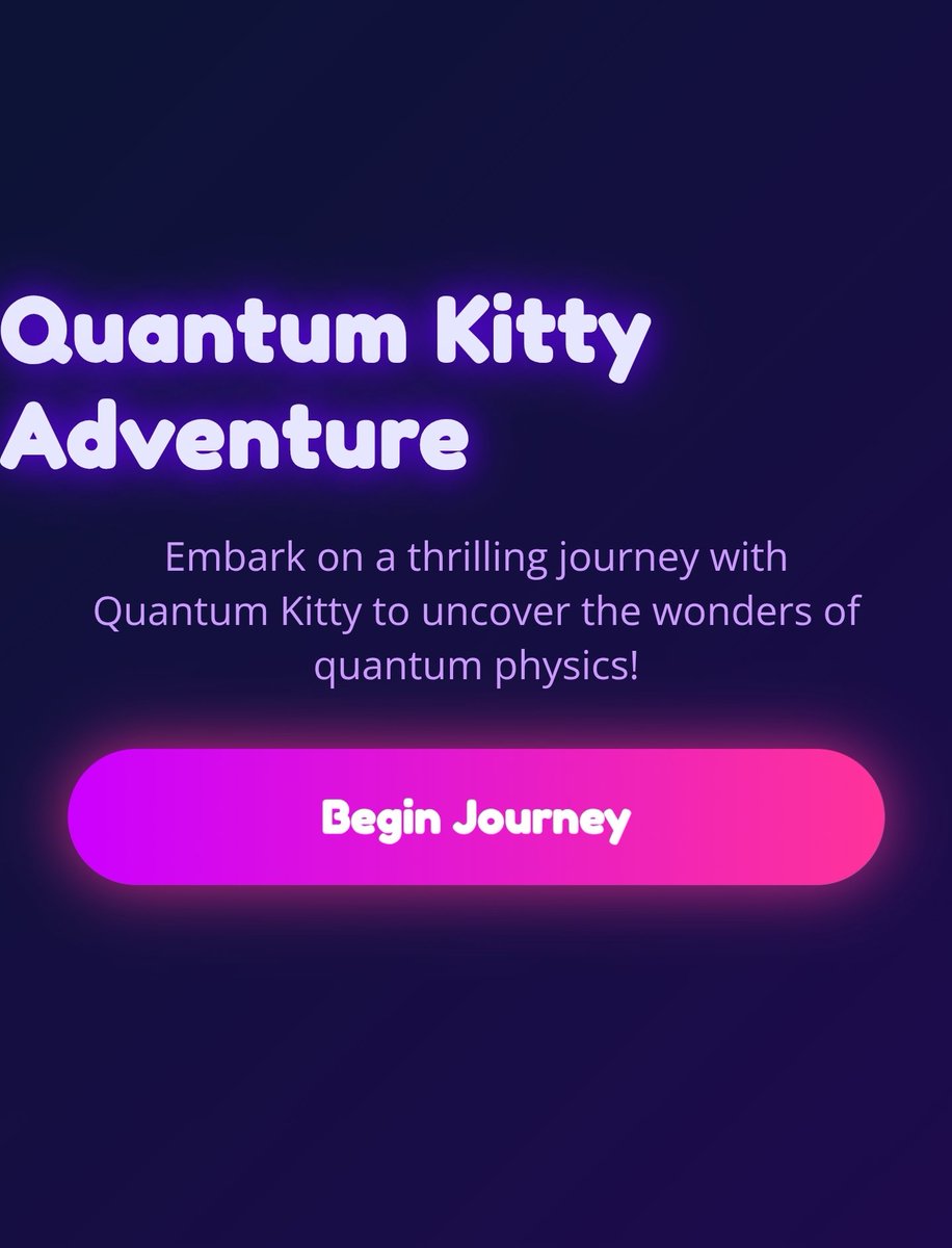 BoredNBased's tweet photo. Learn Quantum Mechanics 😽

I'm not a PHD but know I can do one thing better they cannot..... explain the hardest things to explain 💙

Start your Quantum Adventure and bring your kids along to easily understand 10 Quantum Principles.

https://t.co/SL4J9BOyG5 https://t.co/0SO1ifLnK8
