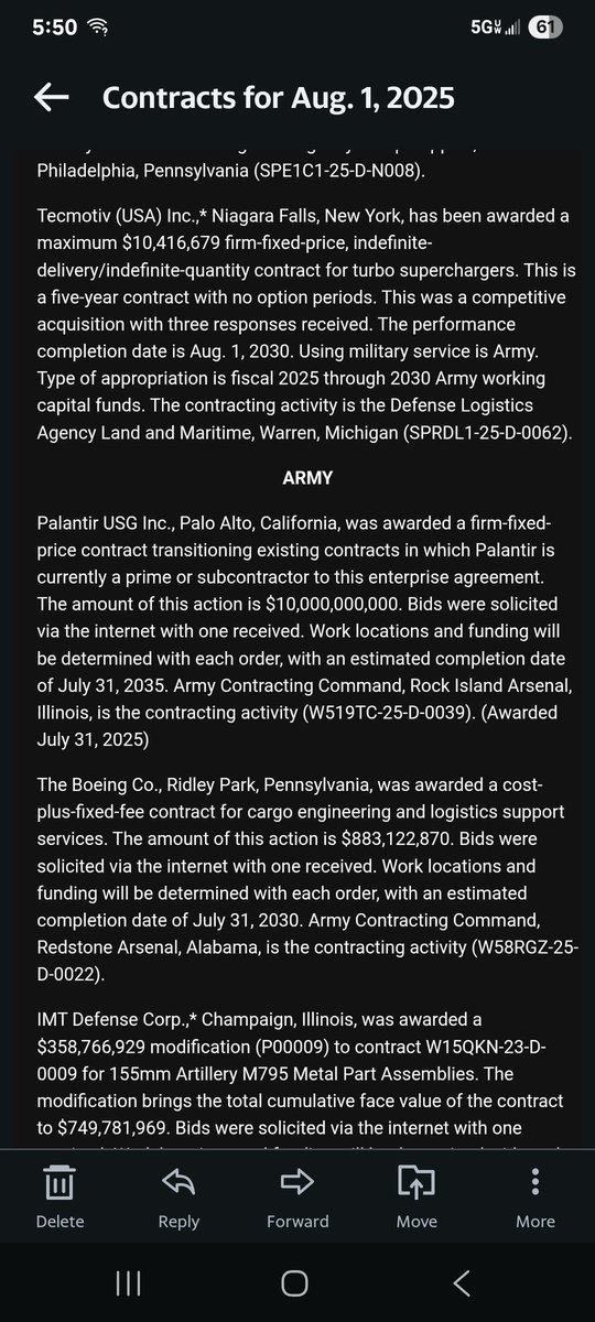 Turknator's tweet image. US GOV Posting. Long $pltr