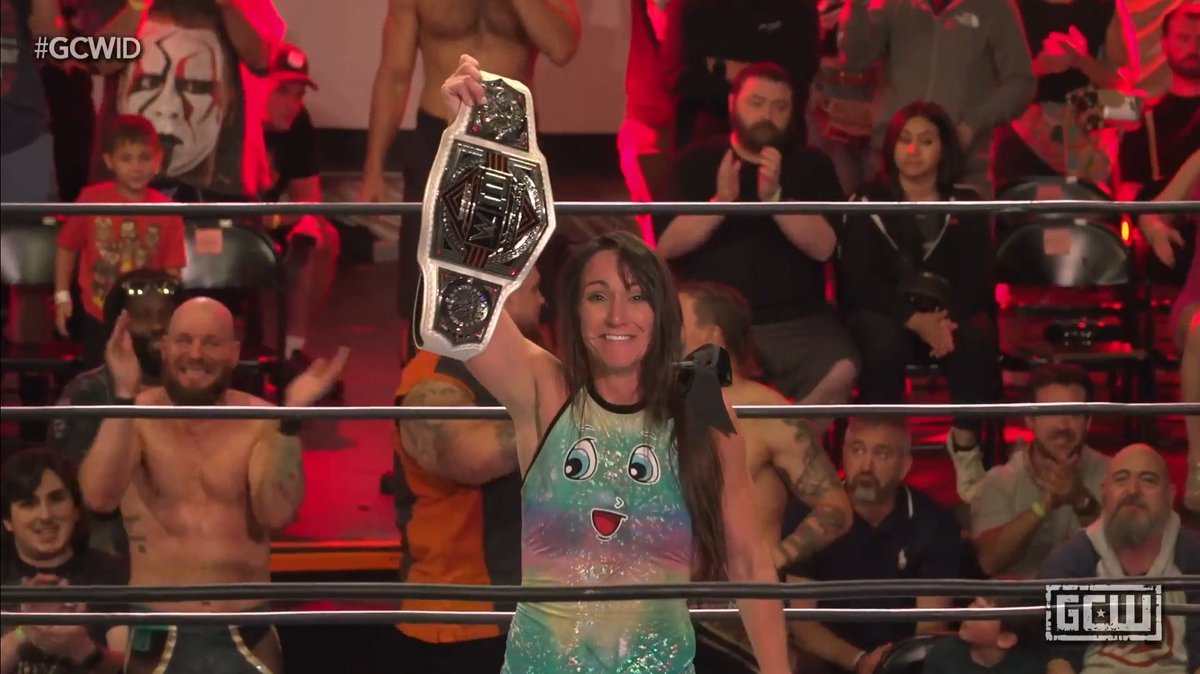 Kylie Rae is the first ever WWE ID Women’s Champion. #GCWID