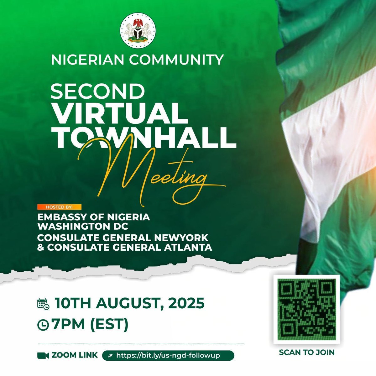 Nigeria Embassy Washington DC tweet media