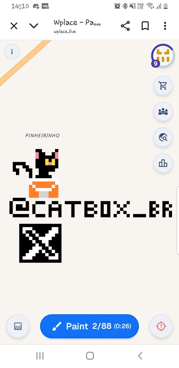 CatBox_br's tweet photo. @WallissonLeao Ele é incrível eu até colonizei pinheirinho lá😺 https://t.co/qnUfY0uI9K