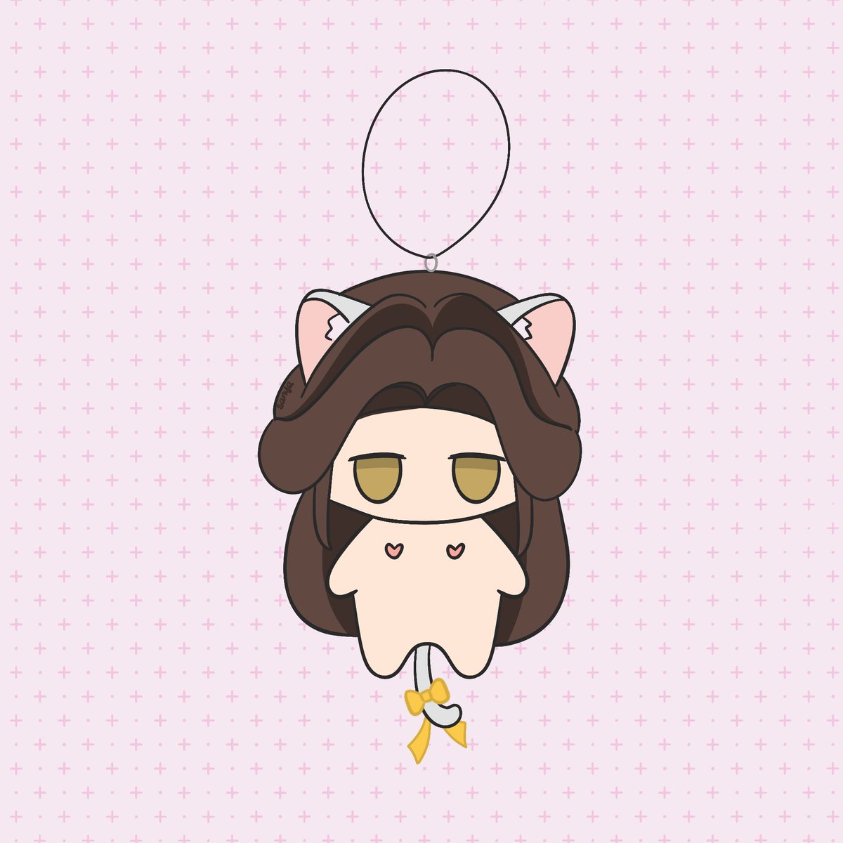 I humbly offer you this extremely rare ultra adorable Nyanning charm 

#楚晚宁 #二哈和他的白猫师尊 #二哈
#chuwanning #2ha