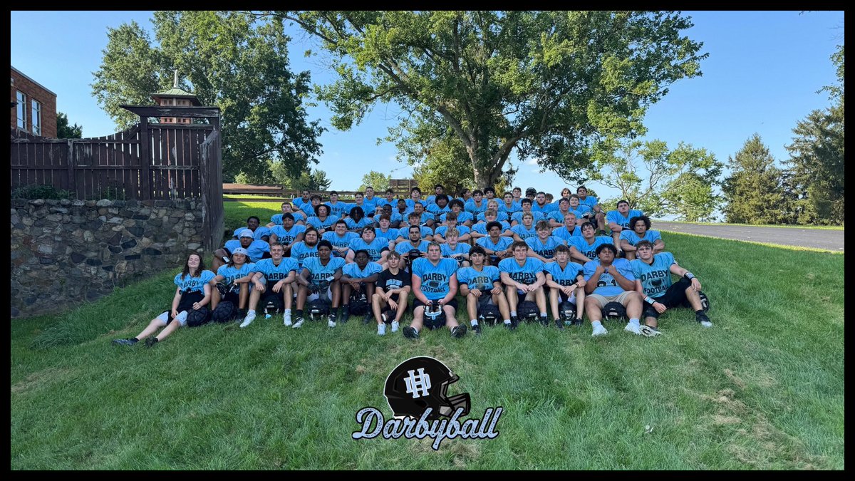 The TEAM. 2025 DarbyBall #WeAreDarby #PantherPride #DarbyGrit #DarbyBall